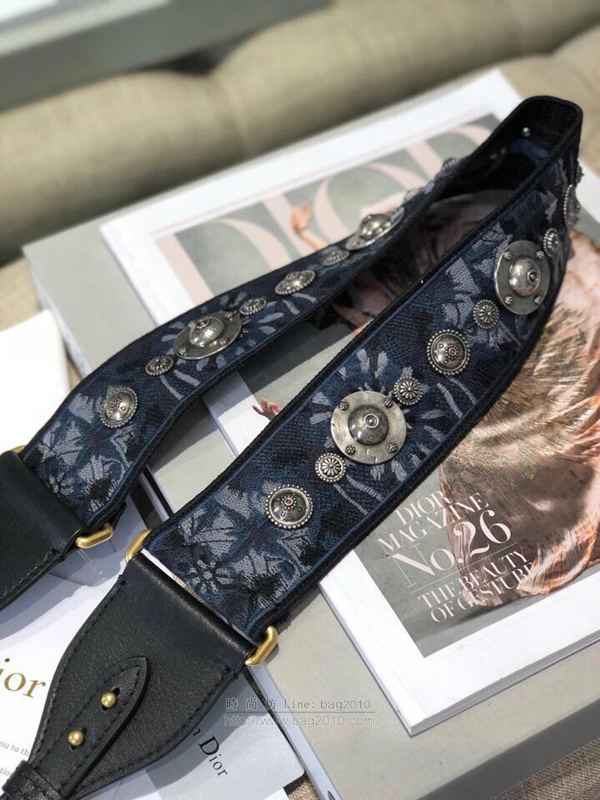 Dior肩帶 迪奧百搭款肩帶 19SS萬花筒復古肩帶  Dyd1058